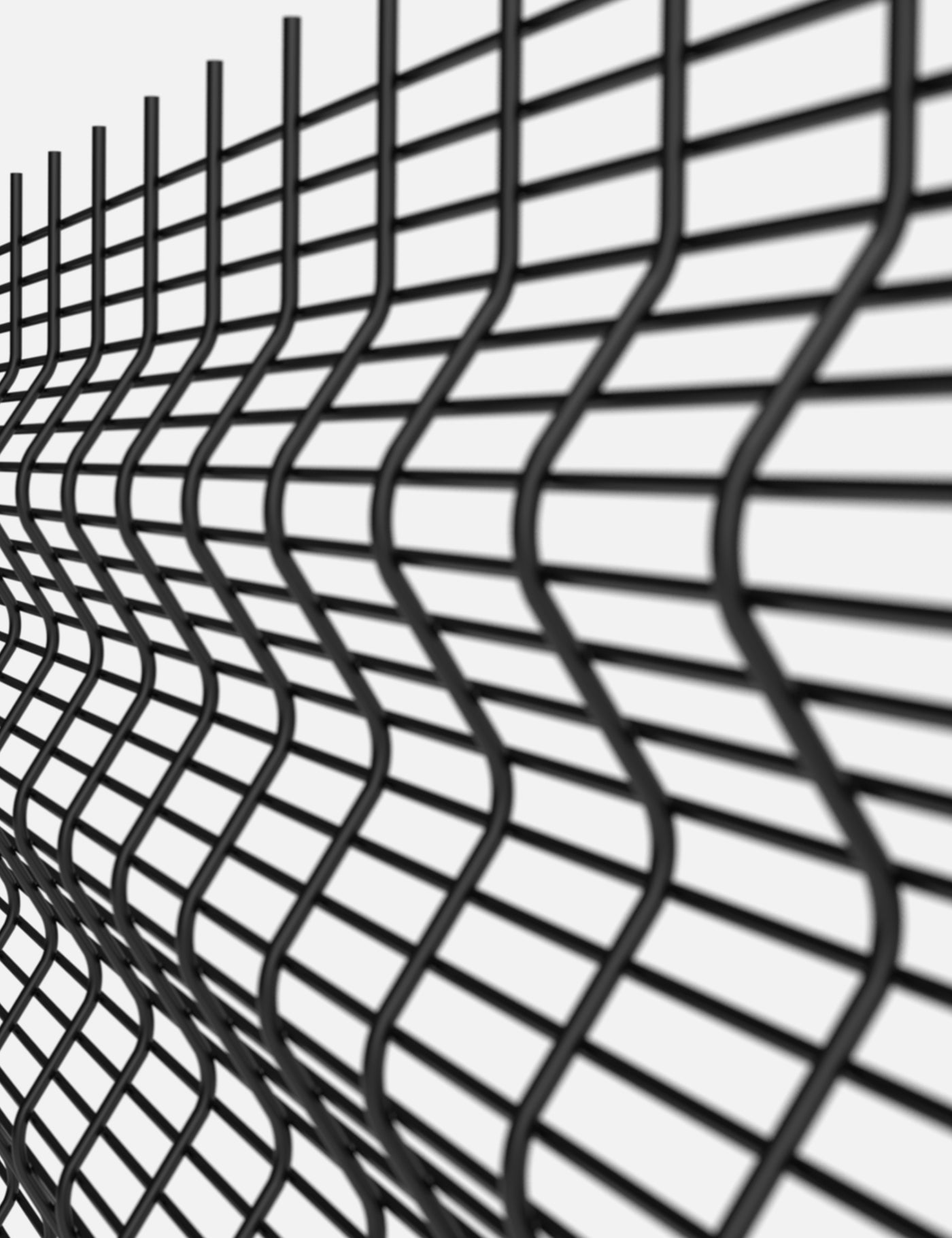 Ngaru Mesh 358 Rigid Wire Security Fence