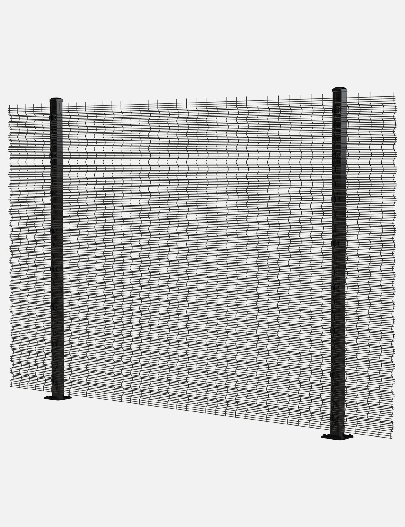 Ngaru Mesh 358 Rigid Wire Security Fence