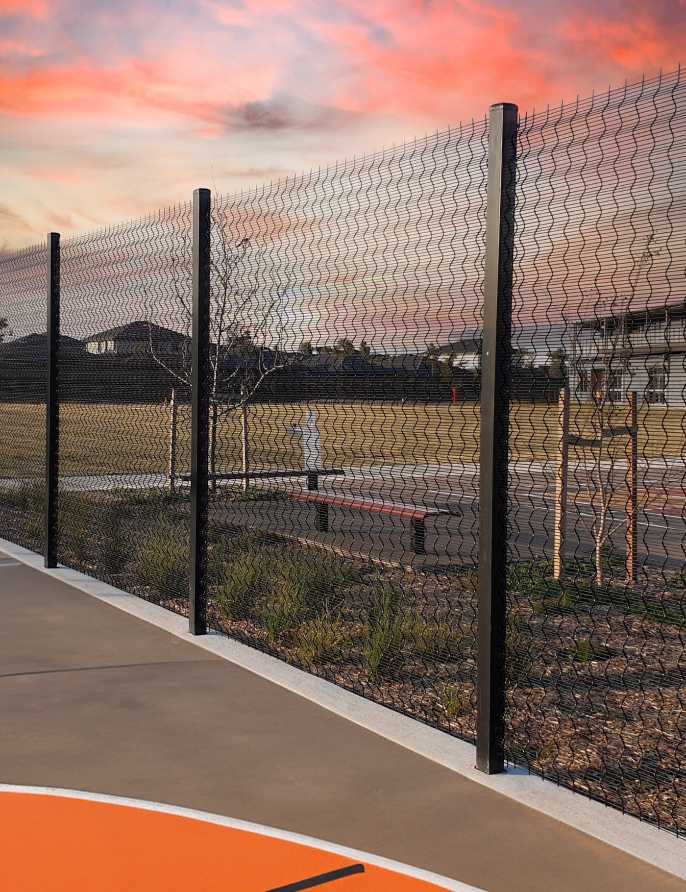 Ngaru Mesh 358 Rigid Wire Security Fence