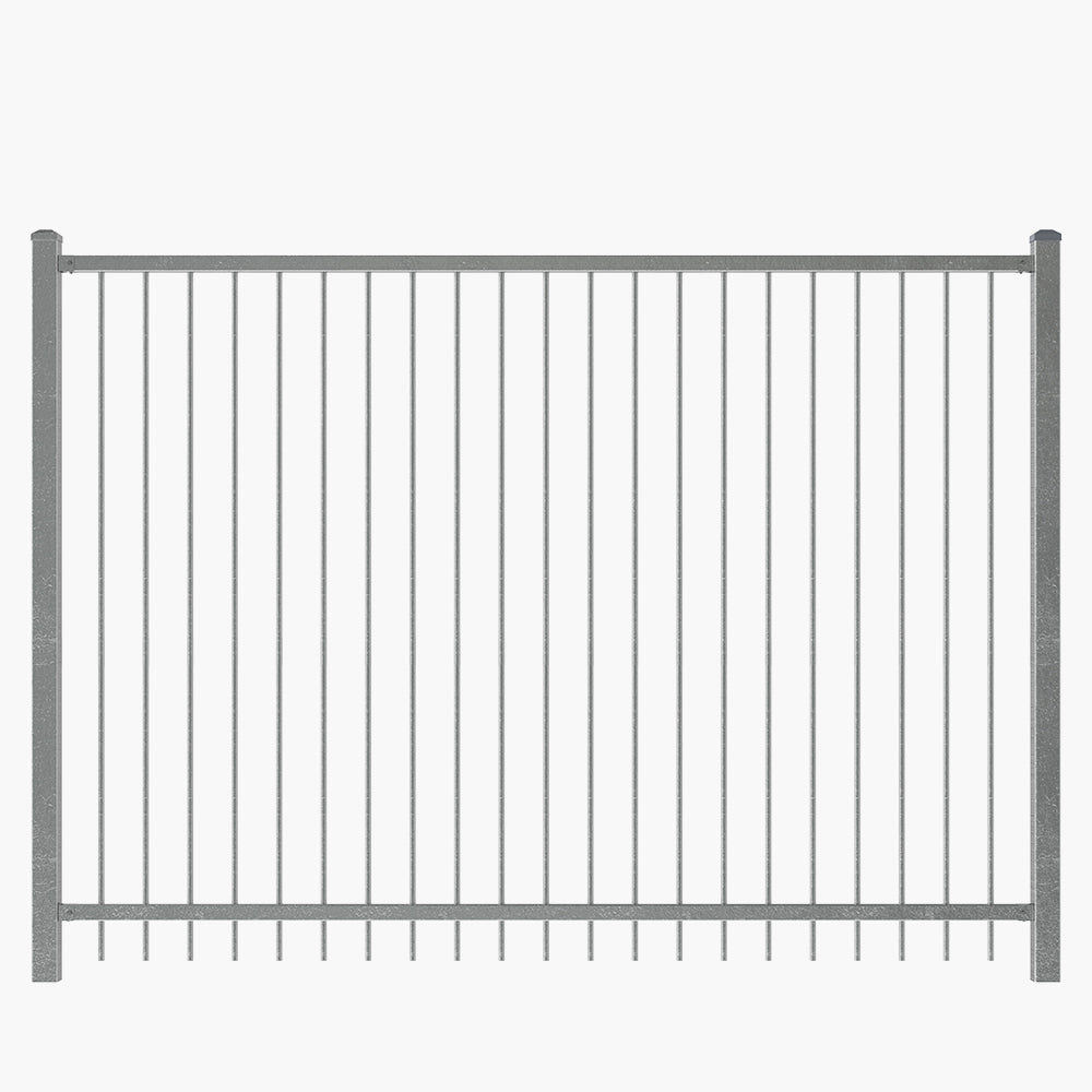 The Chiefs-Hot Dip Galv Steel Fence Panel | FenceLab