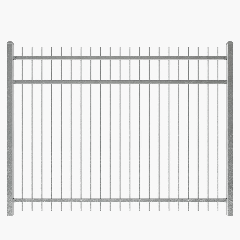 The Chiefs-Hot Dip Galv Steel Fence Panel | FenceLab