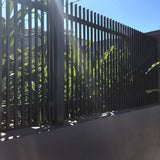 The Nicks-Aluminium Angle Picket Fence Panel | FenceLab