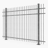 The Chiefs Security-Hot Dip Galv Steel Security Fence Panel | FenceLab