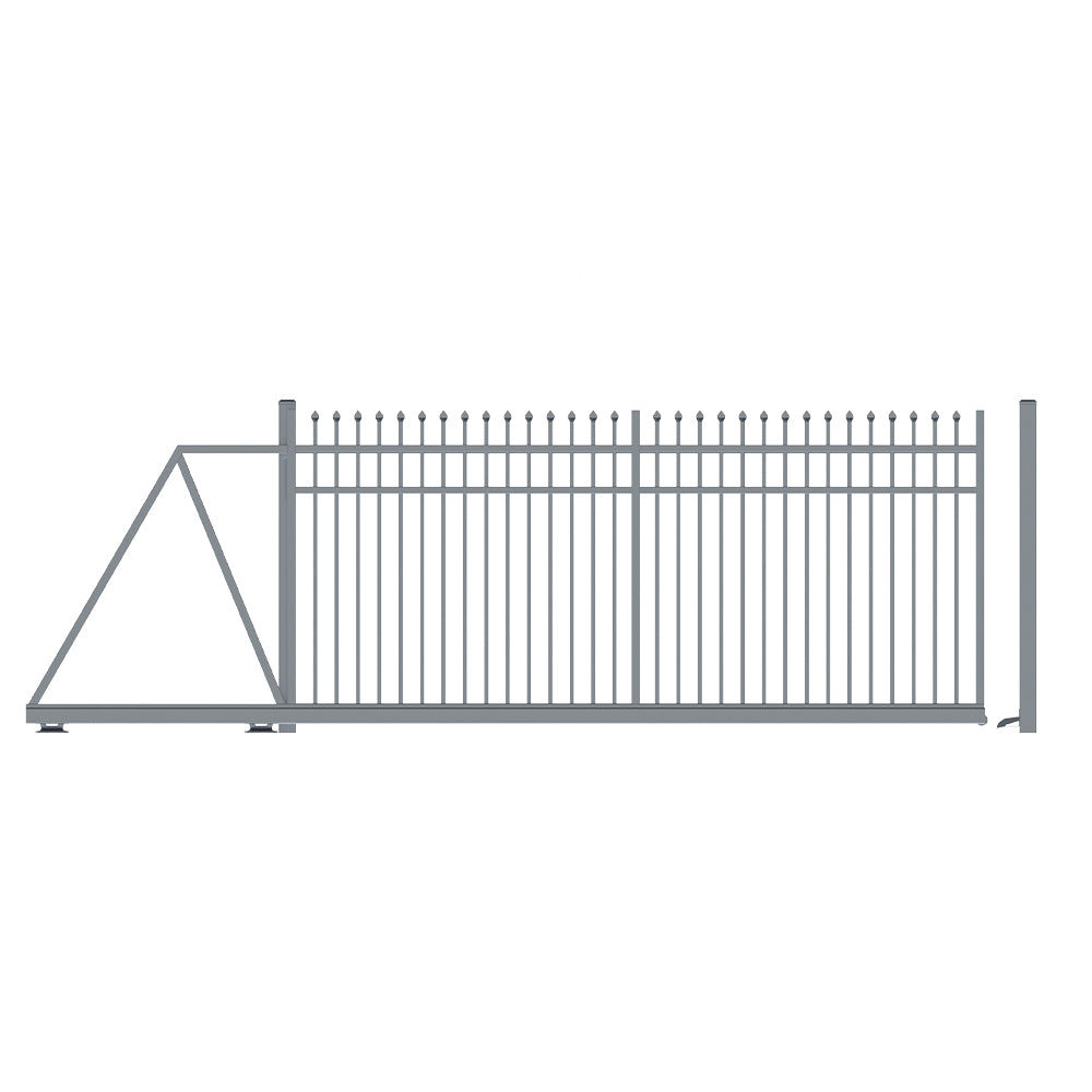 The Mercury Gate-Aluminium Raking Gate| FenceLab